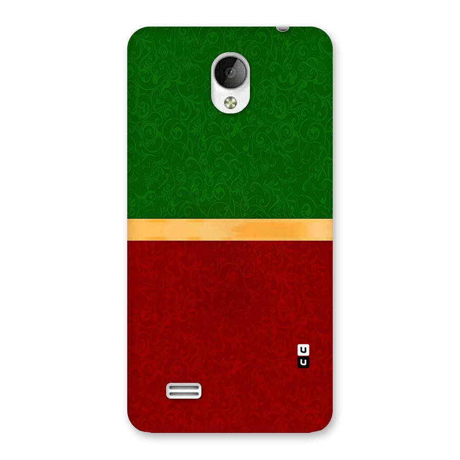 Christmas Colors Stripe Back Case for Vivo Y21