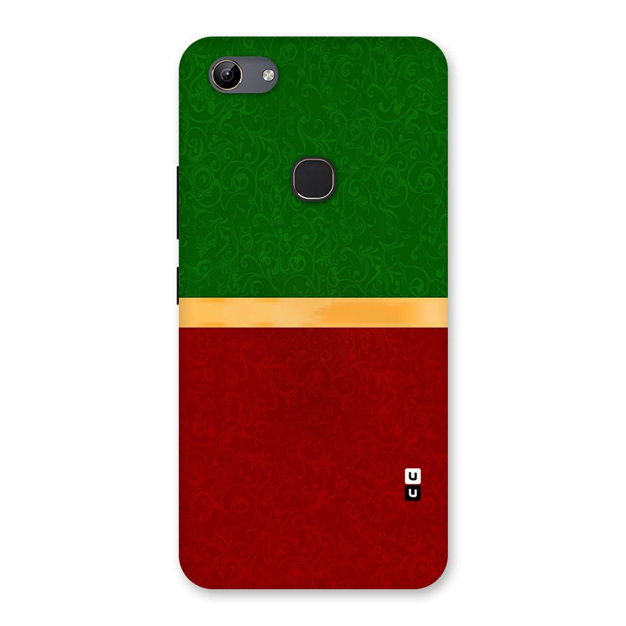 Christmas Colors Stripe Back Case for Vivo Y81
