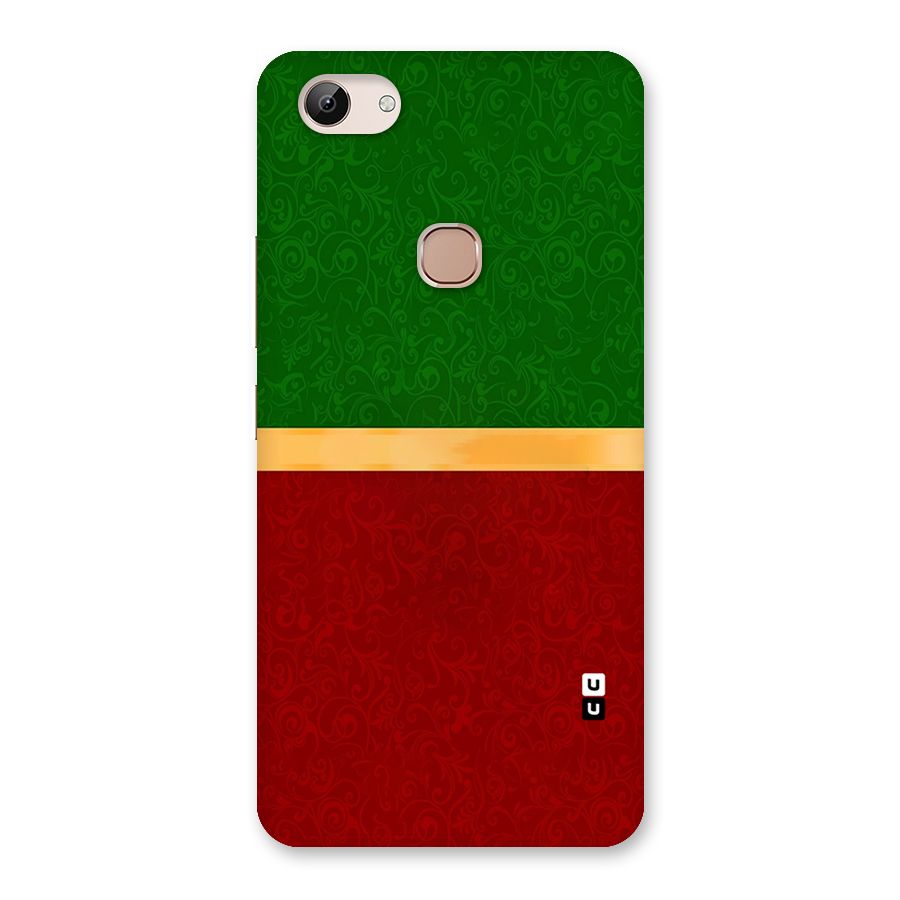 Christmas Colors Stripe Back Case for Vivo Y83