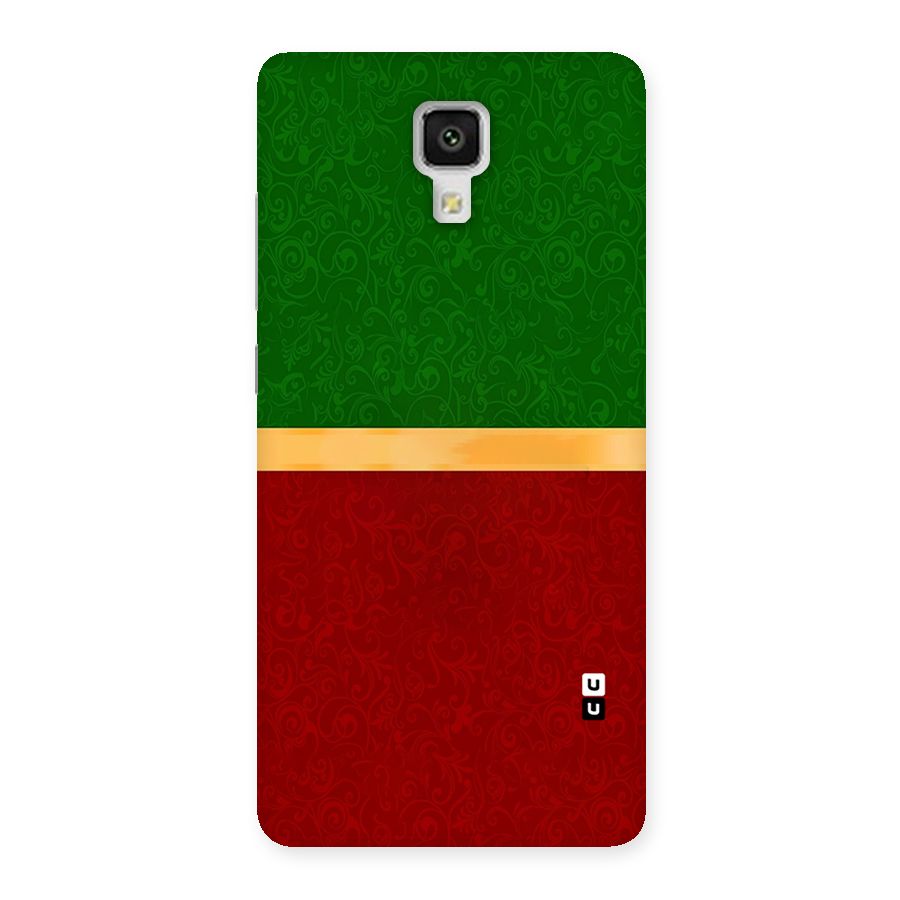 Christmas Colors Stripe Back Case for Xiaomi Mi 4
