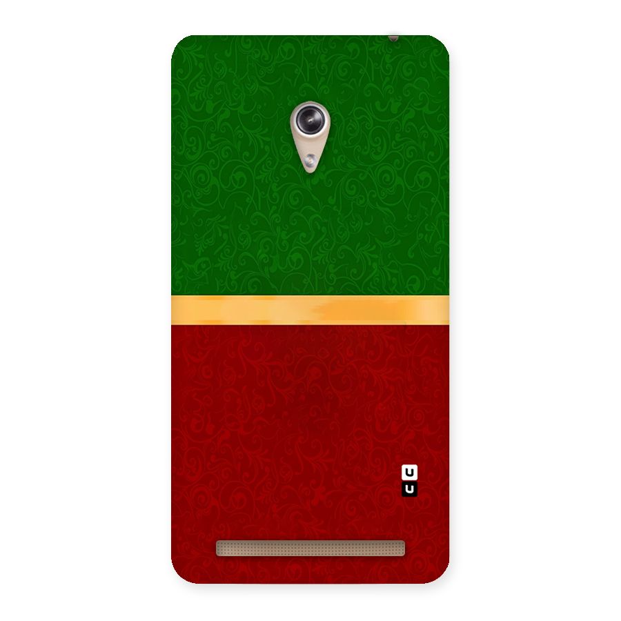 Christmas Colors Stripe Back Case for Zenfone 6