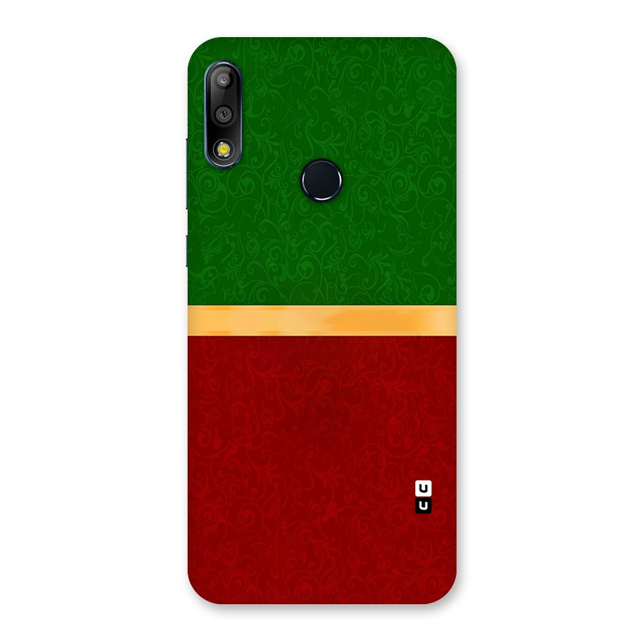 Christmas Colors Stripe Back Case for Zenfone Max Pro M2