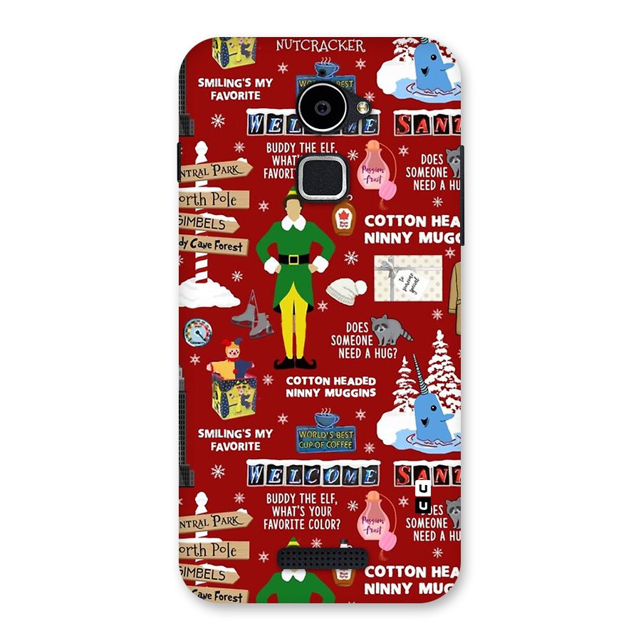 Christmas Cute Doodles Back Case for Coolpad Note 3 Lite