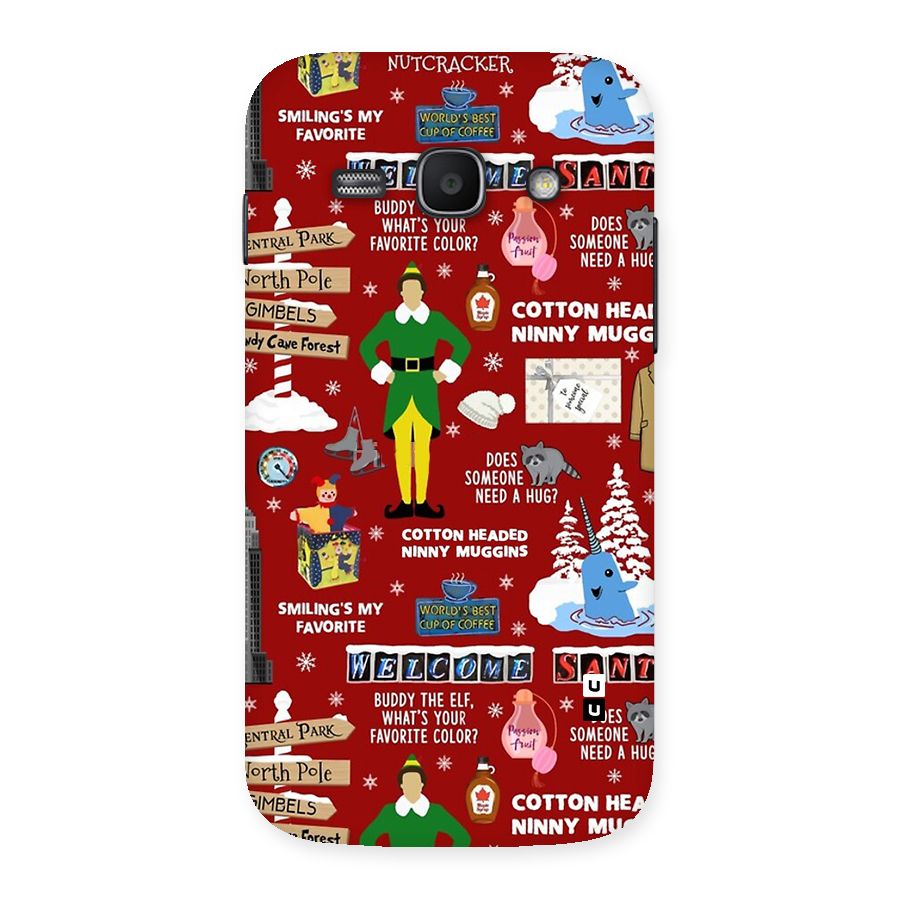 Christmas Cute Doodles Back Case for Galaxy Ace3