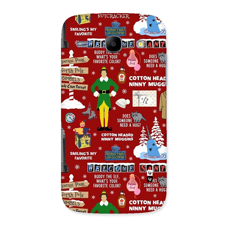 Christmas Cute Doodles Back Case for Galaxy Core