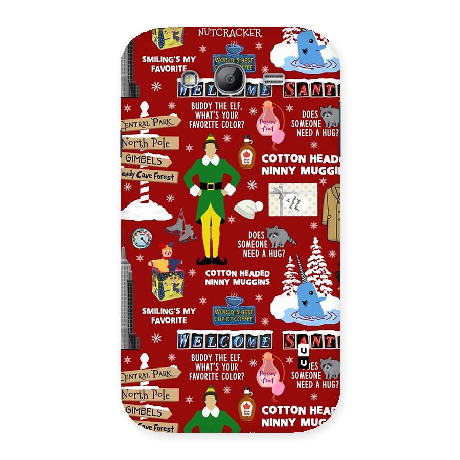 Christmas Cute Doodles Back Case for Galaxy Grand Neo