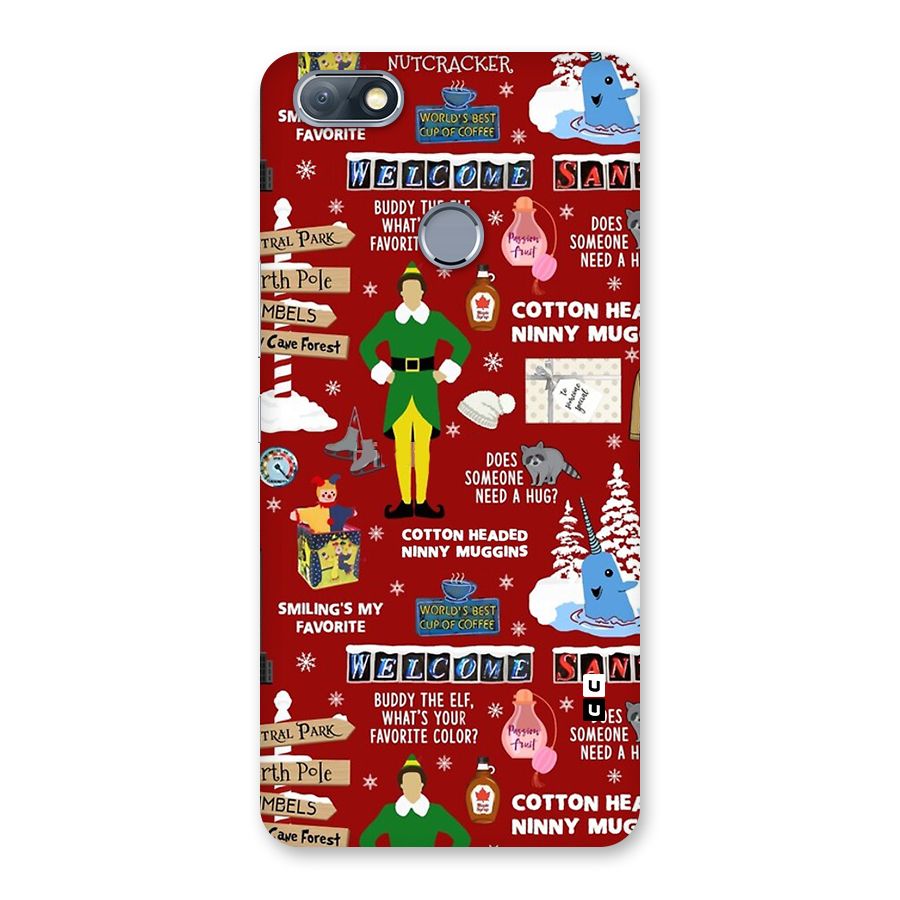 Christmas Cute Doodles Back Case for Infinix Note 5