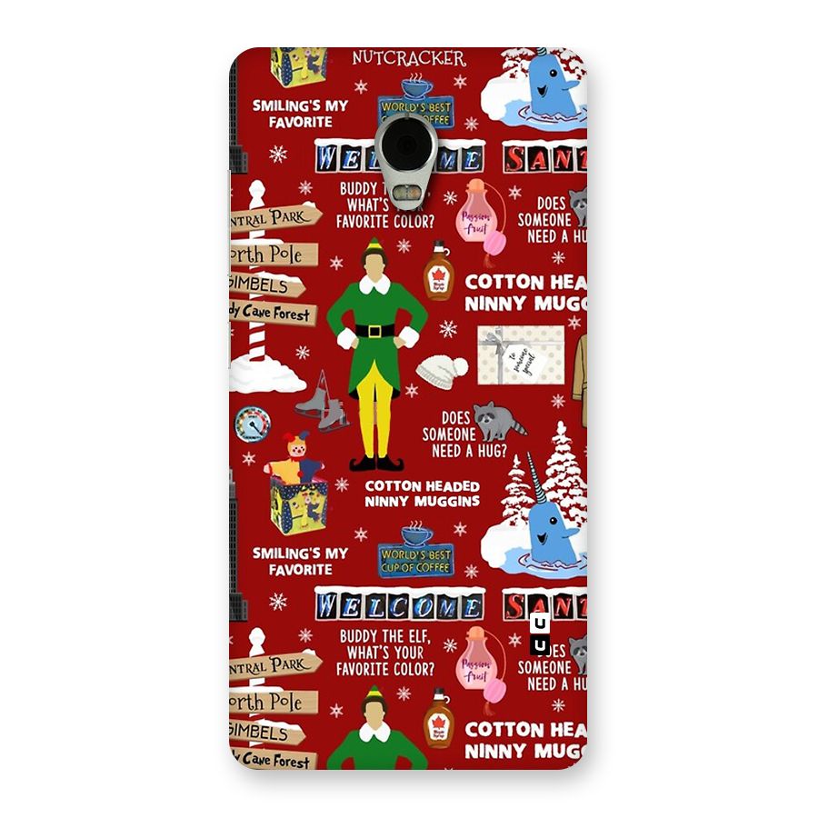 Christmas Cute Doodles Back Case for Lenovo Vibe P1