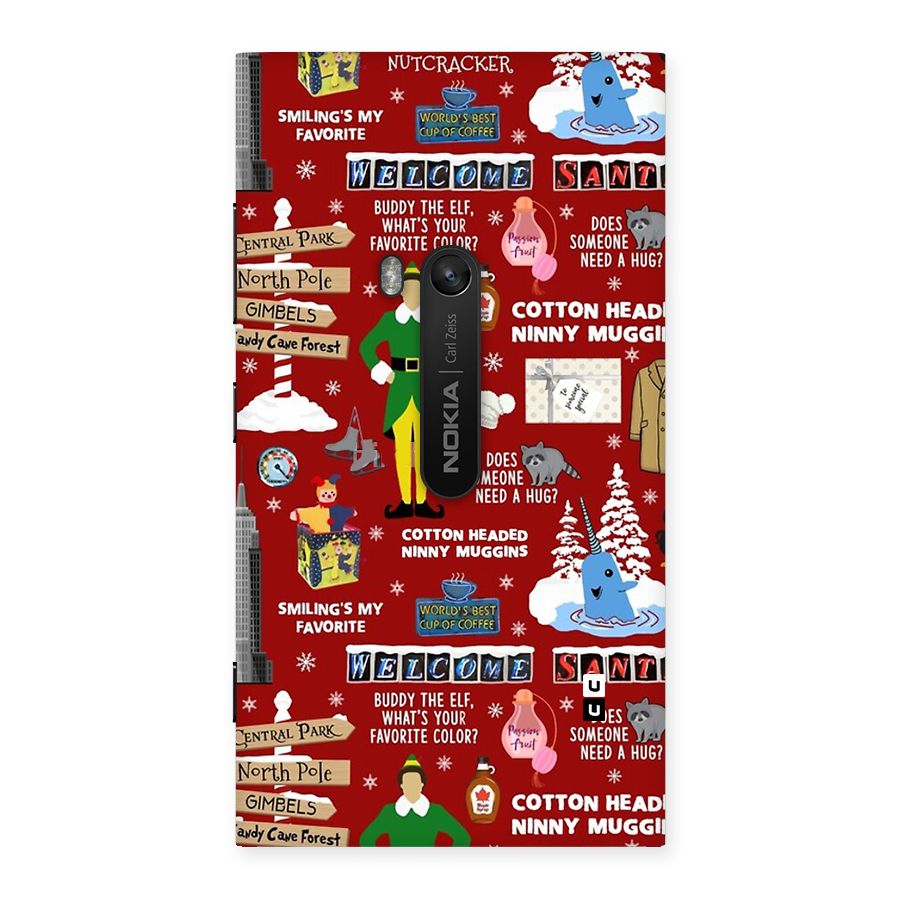 Christmas Cute Doodles Back Case for Lumia 920