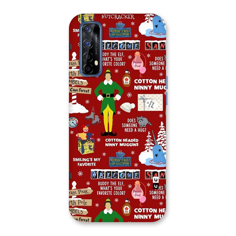 Christmas Cute Doodles Back Case for Realme 7