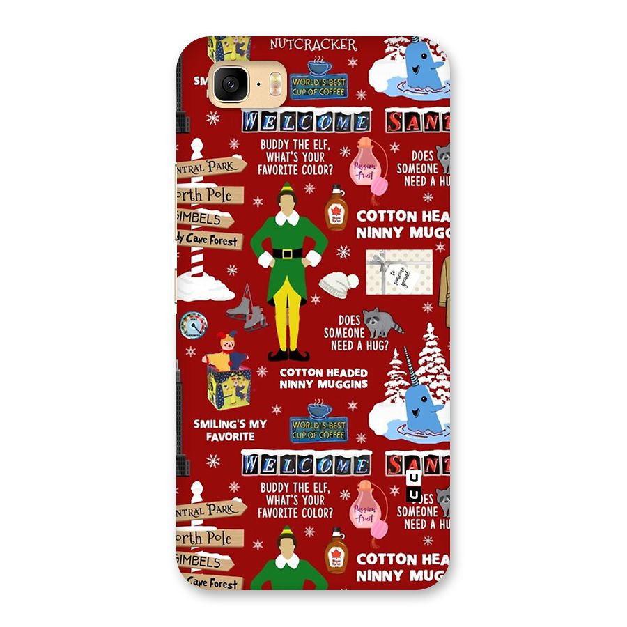 Christmas Cute Doodles Back Case for Zenfone 3s Max