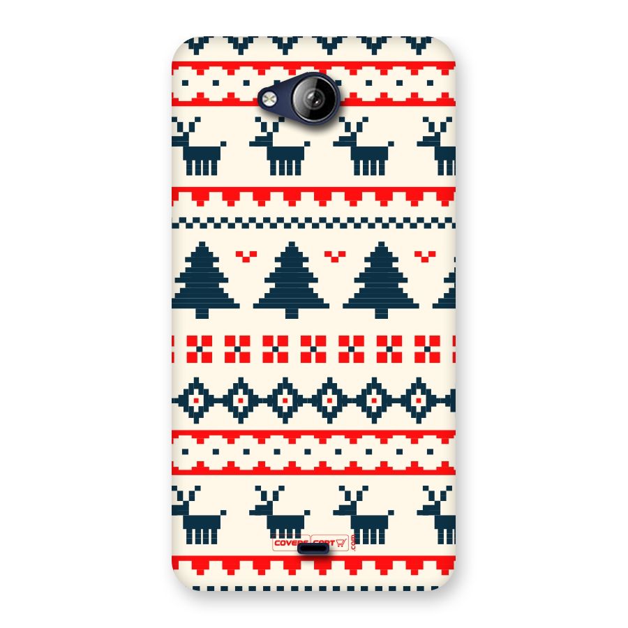 Christmas Design Pattern Back Case for Canvas Play Q355