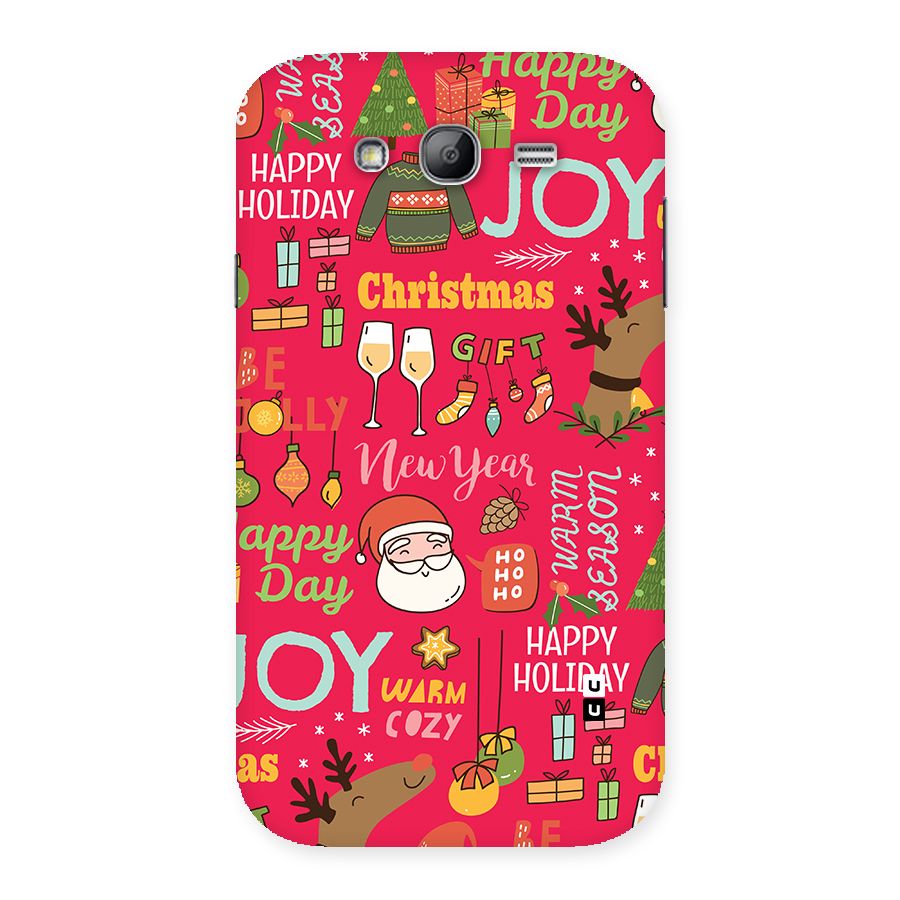 Christmas Joy Happy Day Back Case for Galaxy Grand Neo Plus