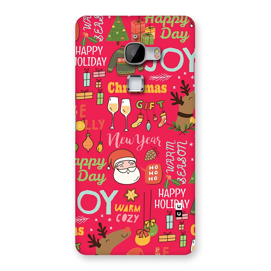 Christmas Joy Happy Day Back Case for LeTV Le Max