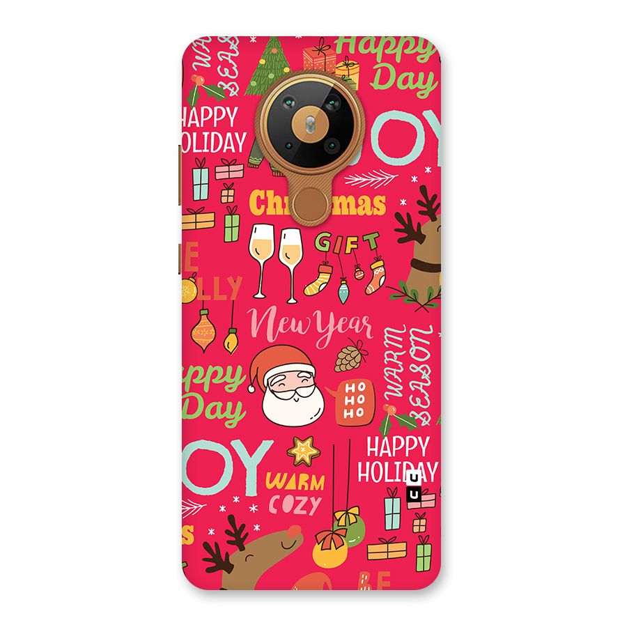 Christmas Joy Happy Day Back Case for Nokia 5.3