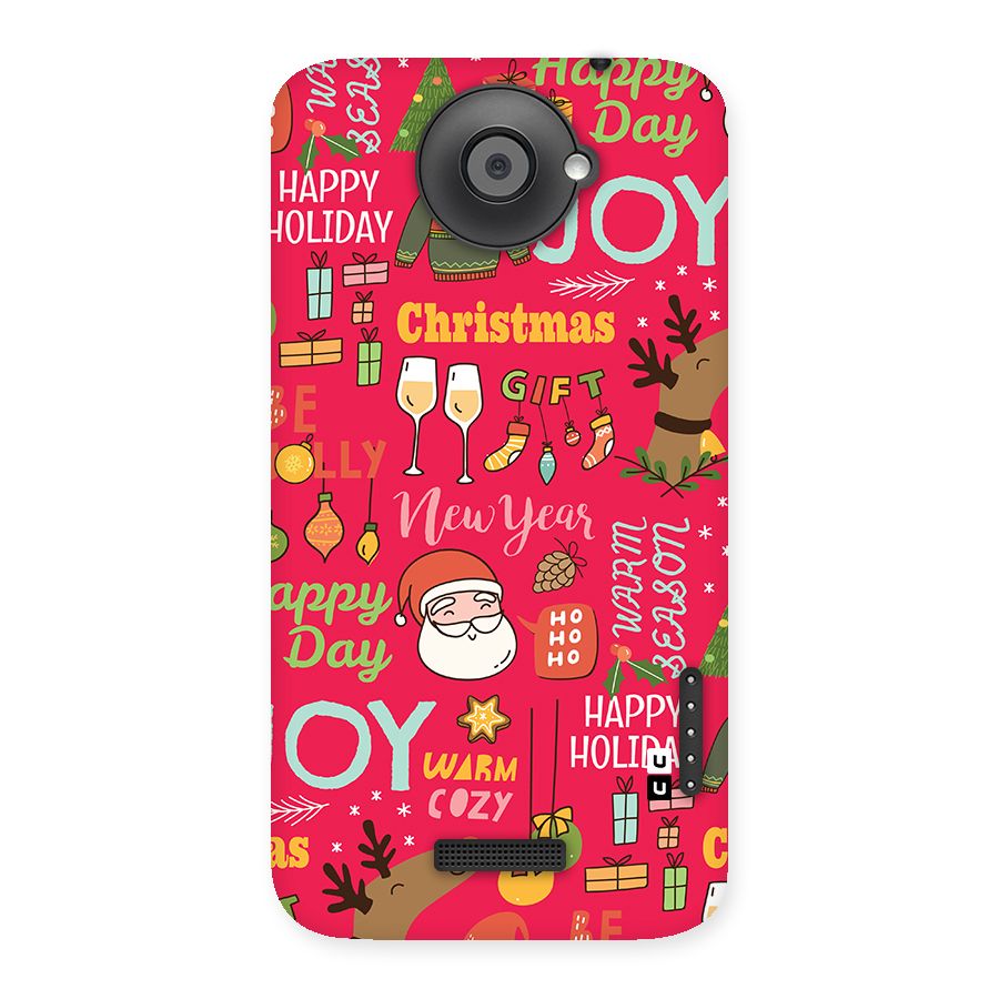 Christmas Joy Happy Day Back Case for One X