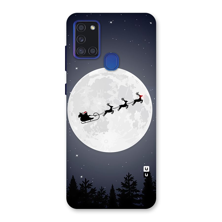 Christmas Nightsky Back Case for Galaxy A21s