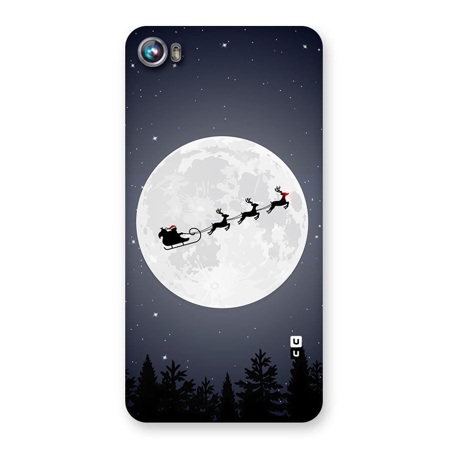Christmas Nightsky Back Case for Micromax Canvas Fire 4 A107