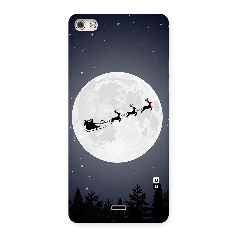 Christmas Nightsky Back Case for Micromax Canvas Silver 5