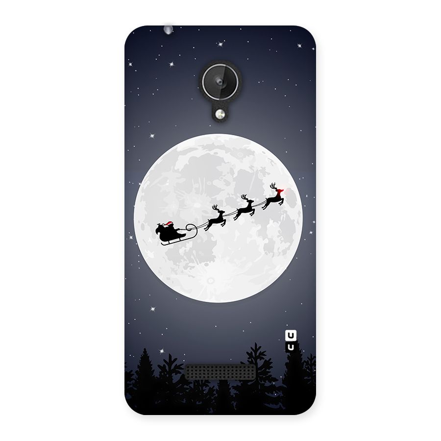 Christmas Nightsky Back Case for Micromax Canvas Spark Q380