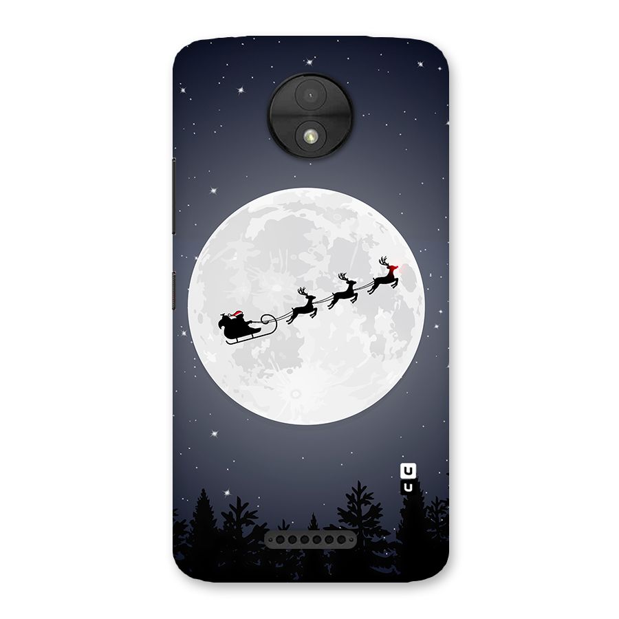 Christmas Nightsky Back Case for Moto C