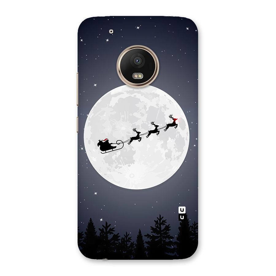 Christmas Nightsky Back Case for Moto G5 Plus