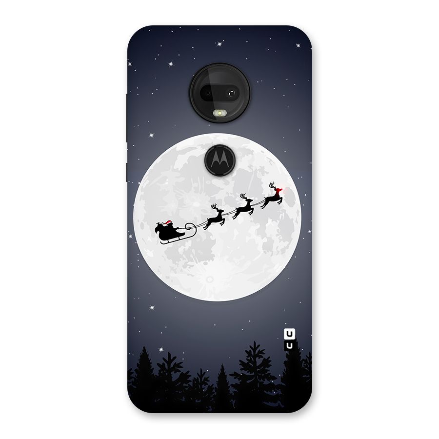 Christmas Nightsky Back Case for Moto G7