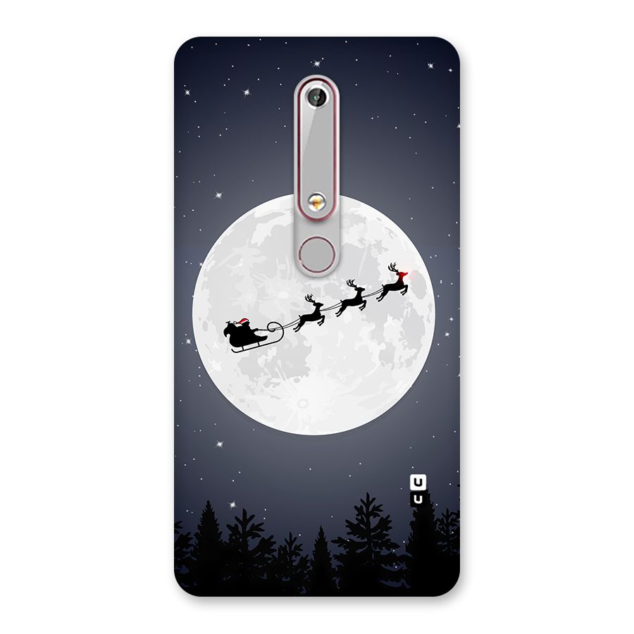 Christmas Nightsky Back Case for Nokia 6.1