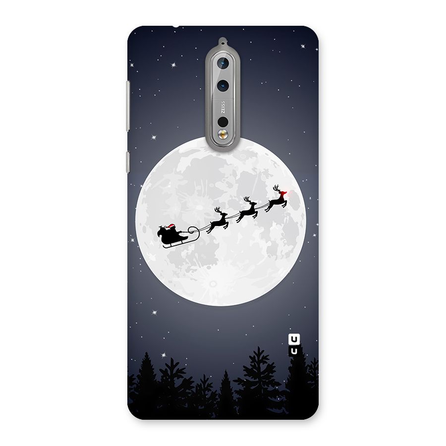 Christmas Nightsky Back Case for Nokia 8