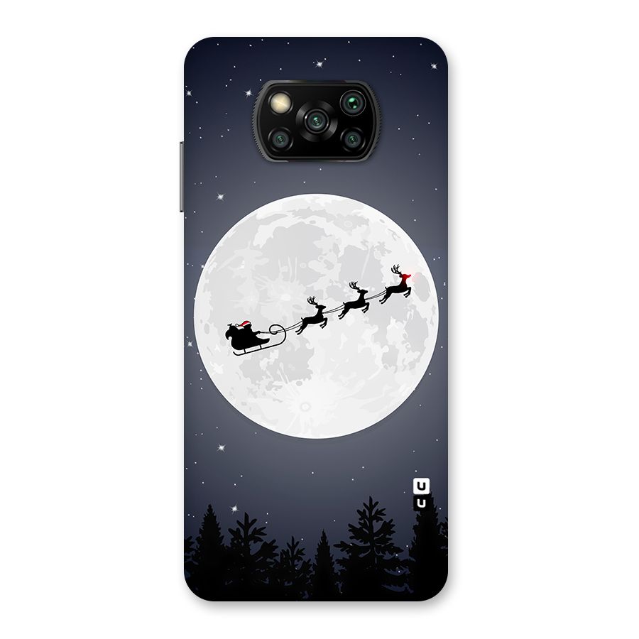 Christmas Nightsky Back Case for Poco X3