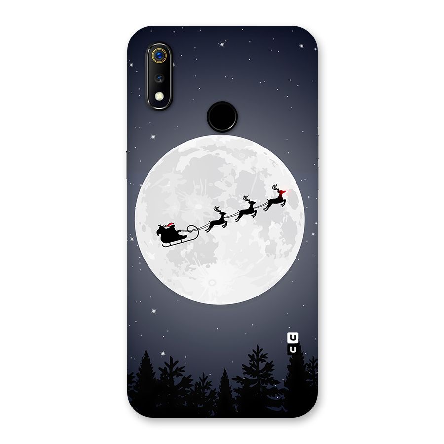 Christmas Nightsky Back Case for Realme 3