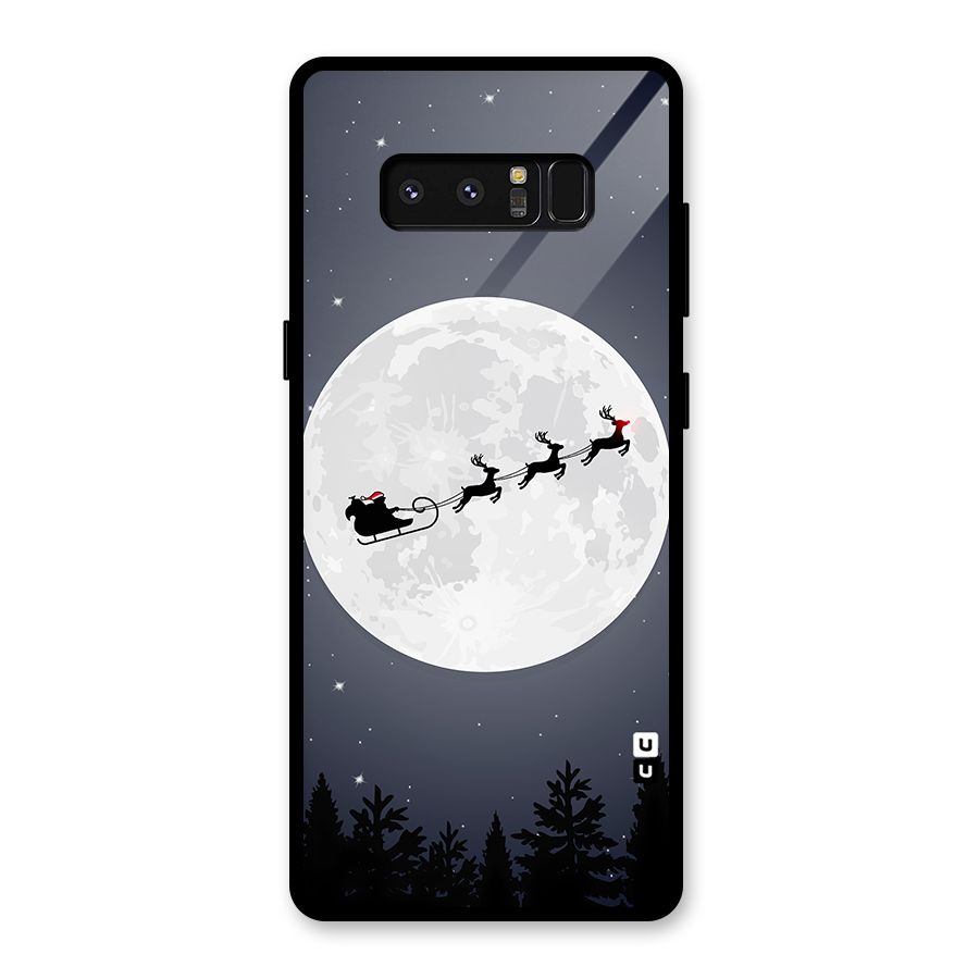 Christmas Nightsky Glass Back Case for Galaxy Note 8