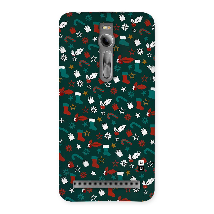 Christmas Pattern Design Back Case for Asus Zenfone 2