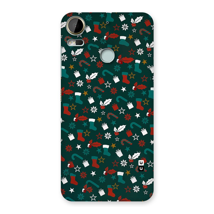 Christmas Pattern Design Back Case for Desire 10 Pro