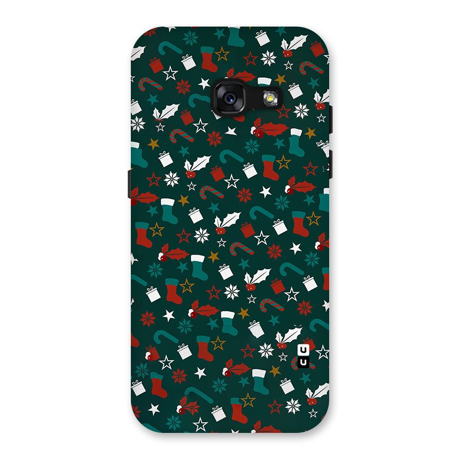 Christmas Pattern Design Back Case for Galaxy A3 (2017)