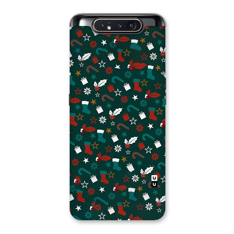 Christmas Pattern Design Back Case for Galaxy A80