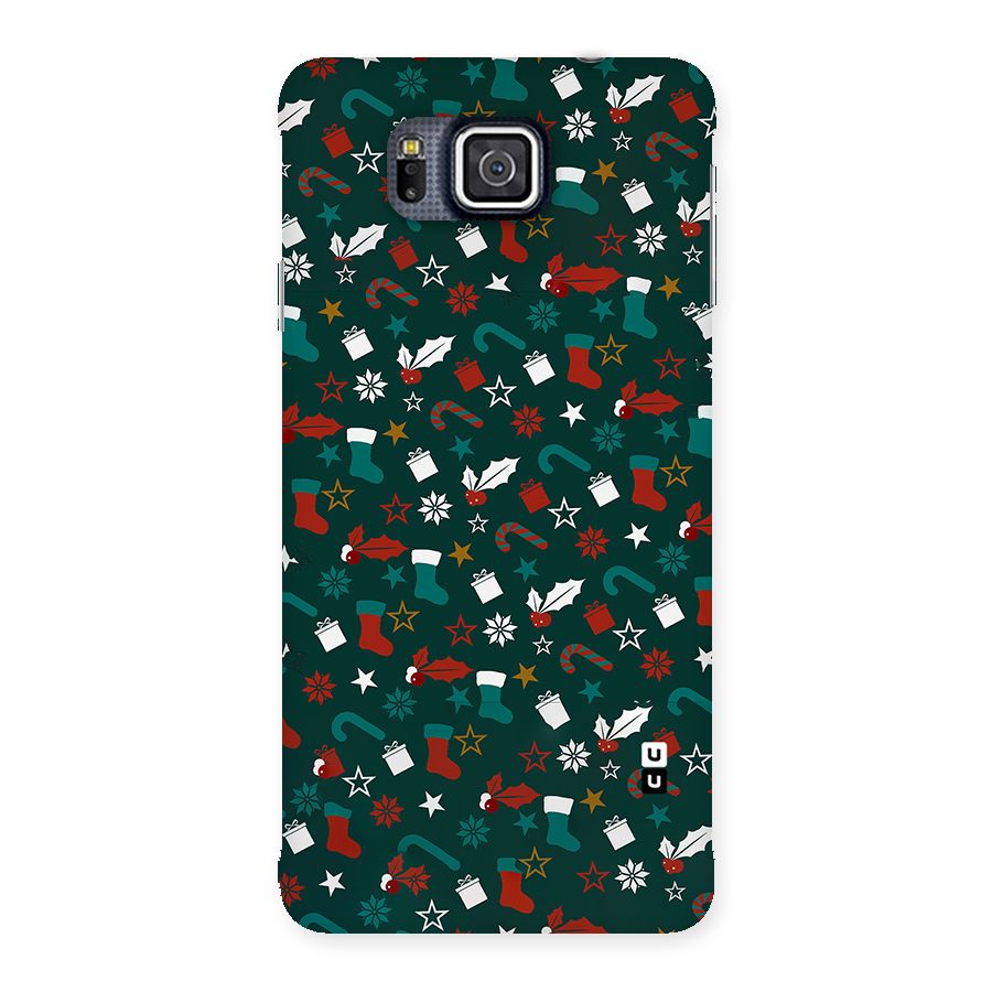 Christmas Pattern Design Back Case for Galaxy Alpha
