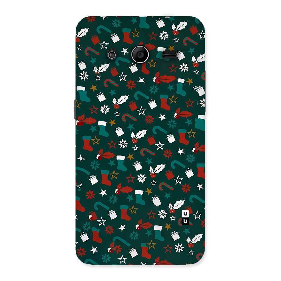 Christmas Pattern Design Back Case for Galaxy Core 2
