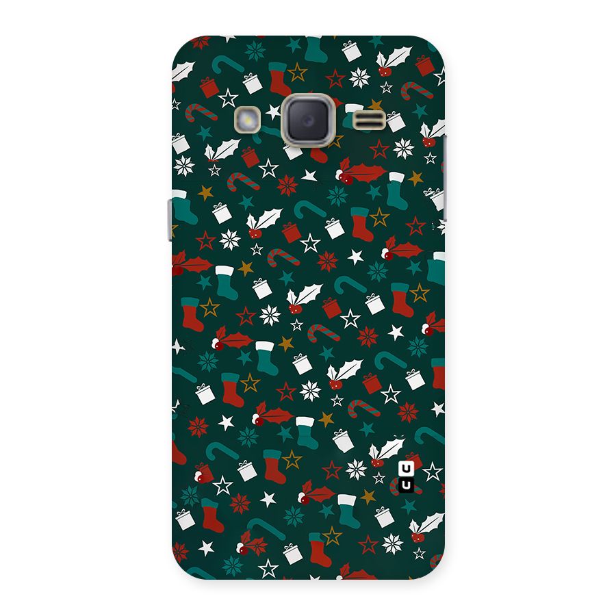 Christmas Pattern Design Back Case for Galaxy J2