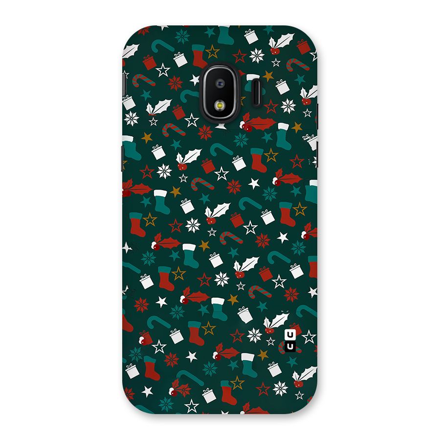 Christmas Pattern Design Back Case for Galaxy J2 Pro 2018
