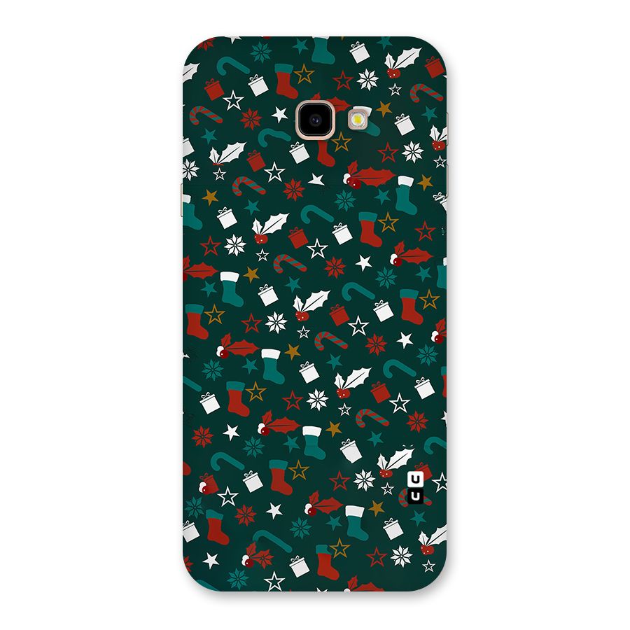 Christmas Pattern Design Back Case for Galaxy J4 Plus