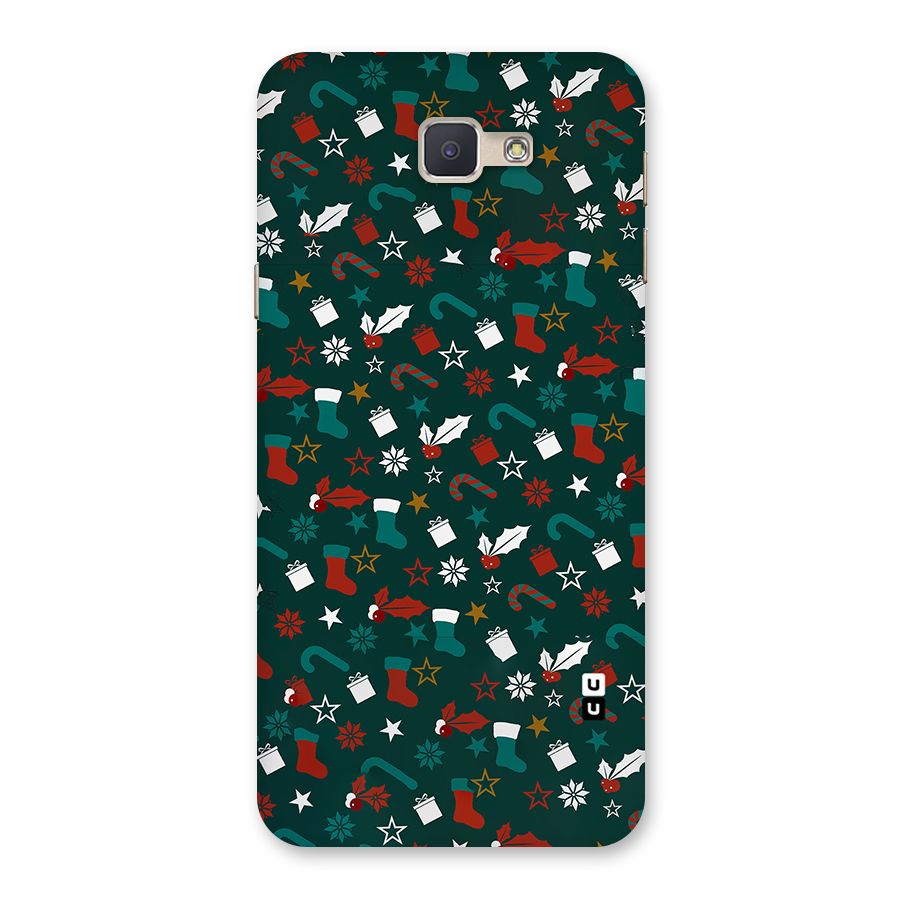 Christmas Pattern Design Back Case for Galaxy J5 Prime