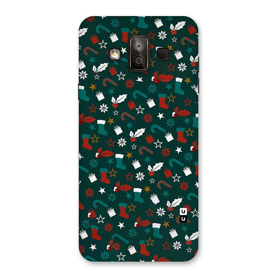 Christmas Pattern Design Back Case for Galaxy J7 Duo