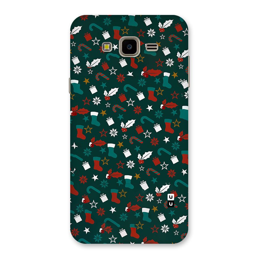 Christmas Pattern Design Back Case for Galaxy J7 Nxt