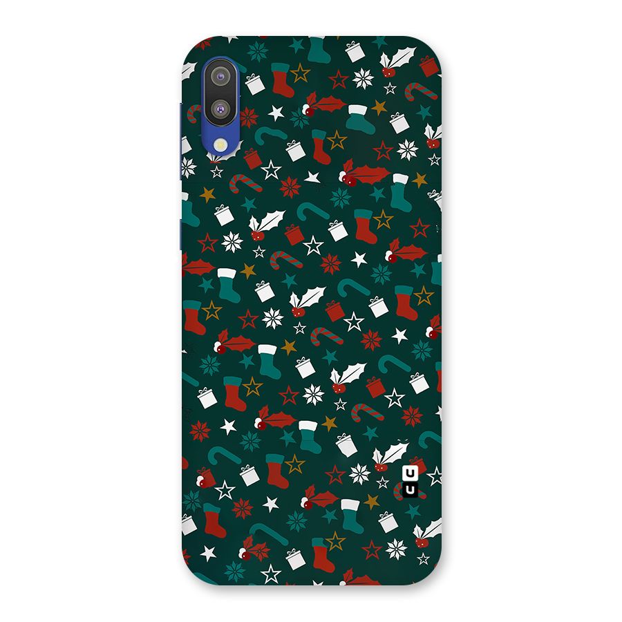 Christmas Pattern Design Back Case for Galaxy M10