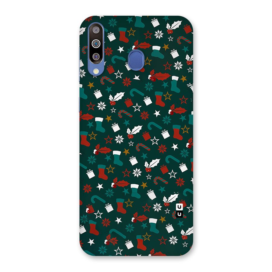 Christmas Pattern Design Back Case for Galaxy M30