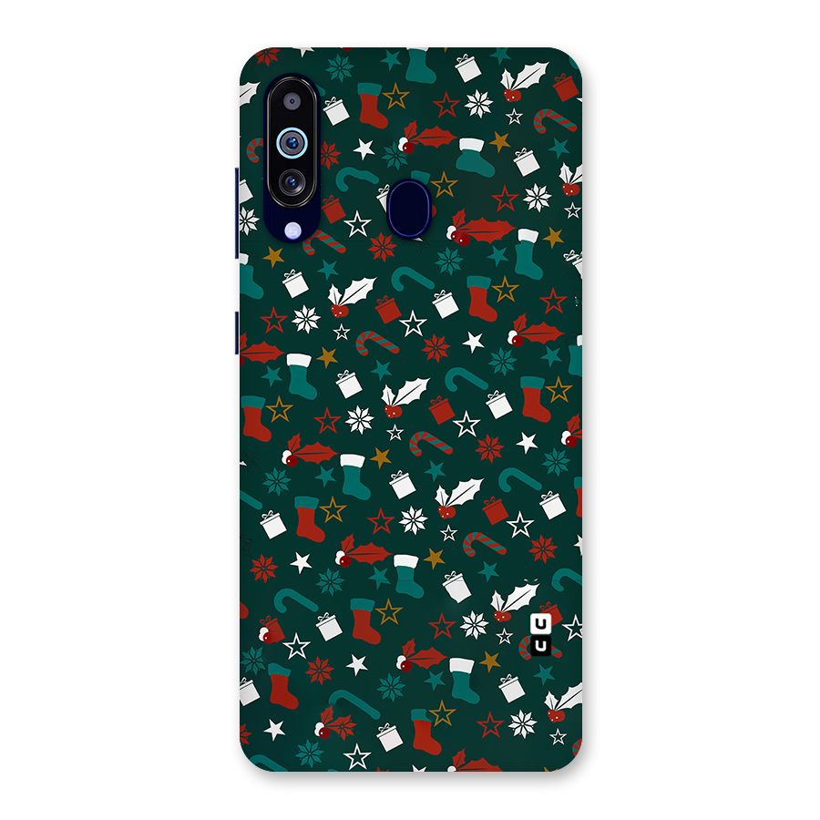 Christmas Pattern Design Back Case for Galaxy M40