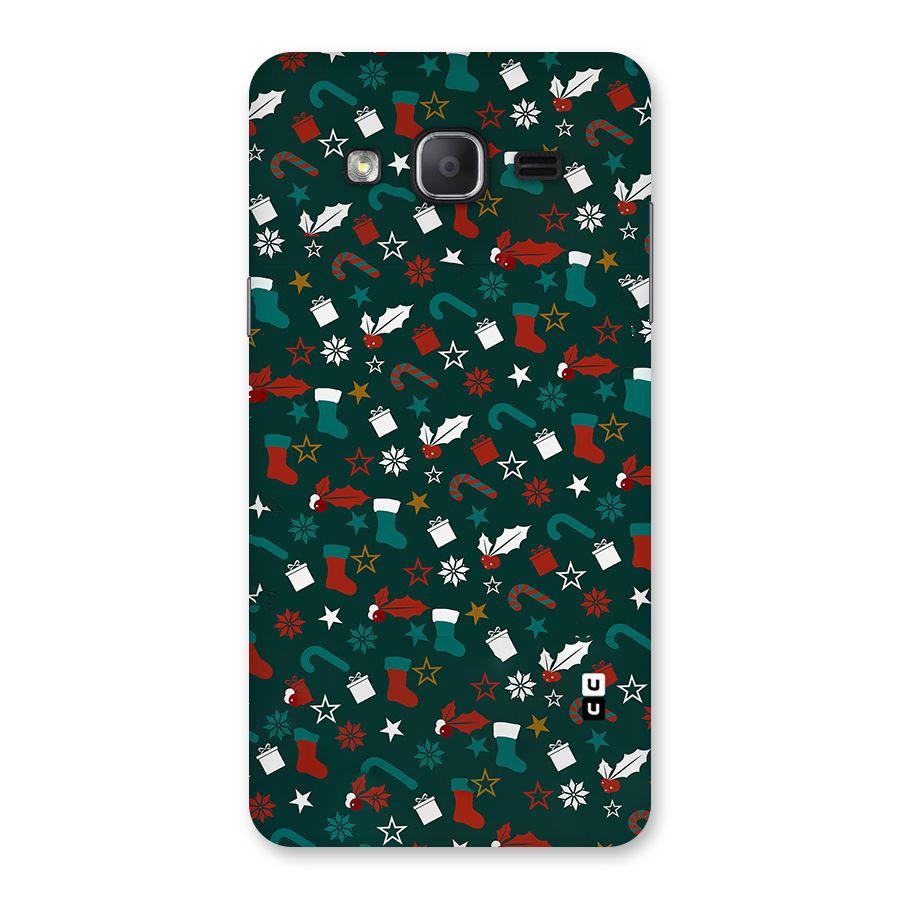 Christmas Pattern Design Back Case for Galaxy On7 2015