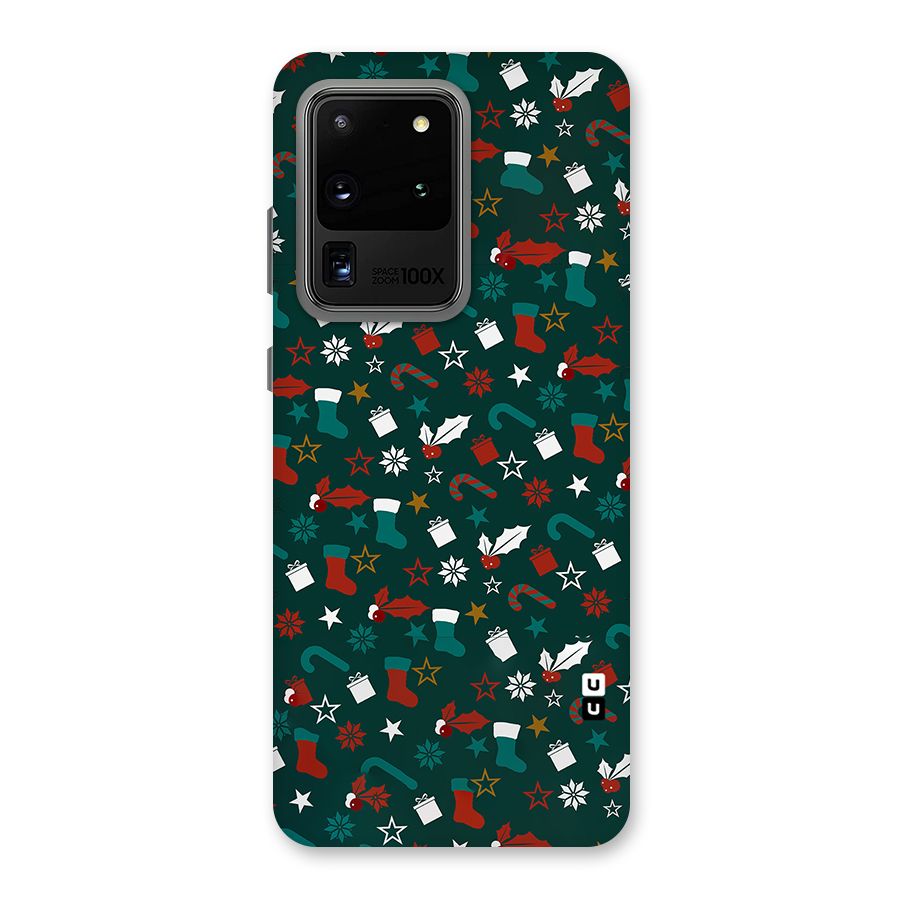 Christmas Pattern Design Back Case for Galaxy S20 Ultra