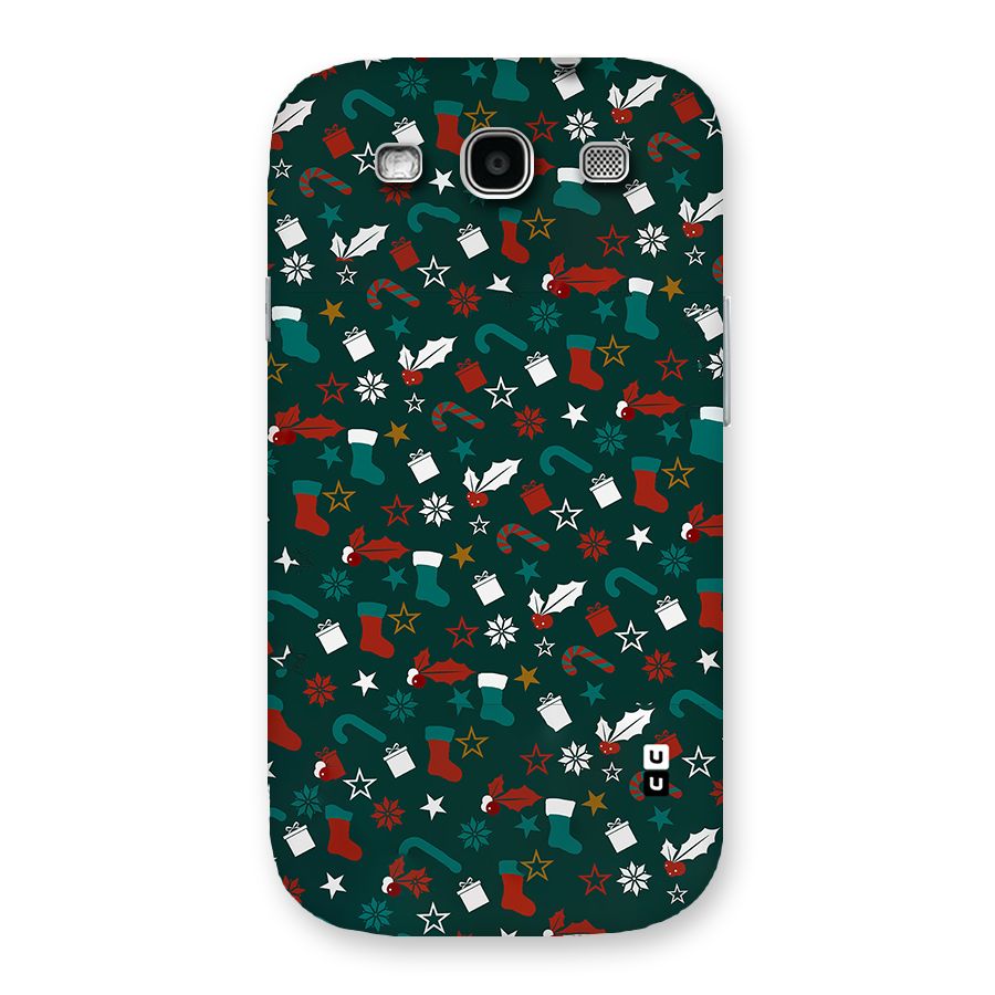 Christmas Pattern Design Back Case for Galaxy S3